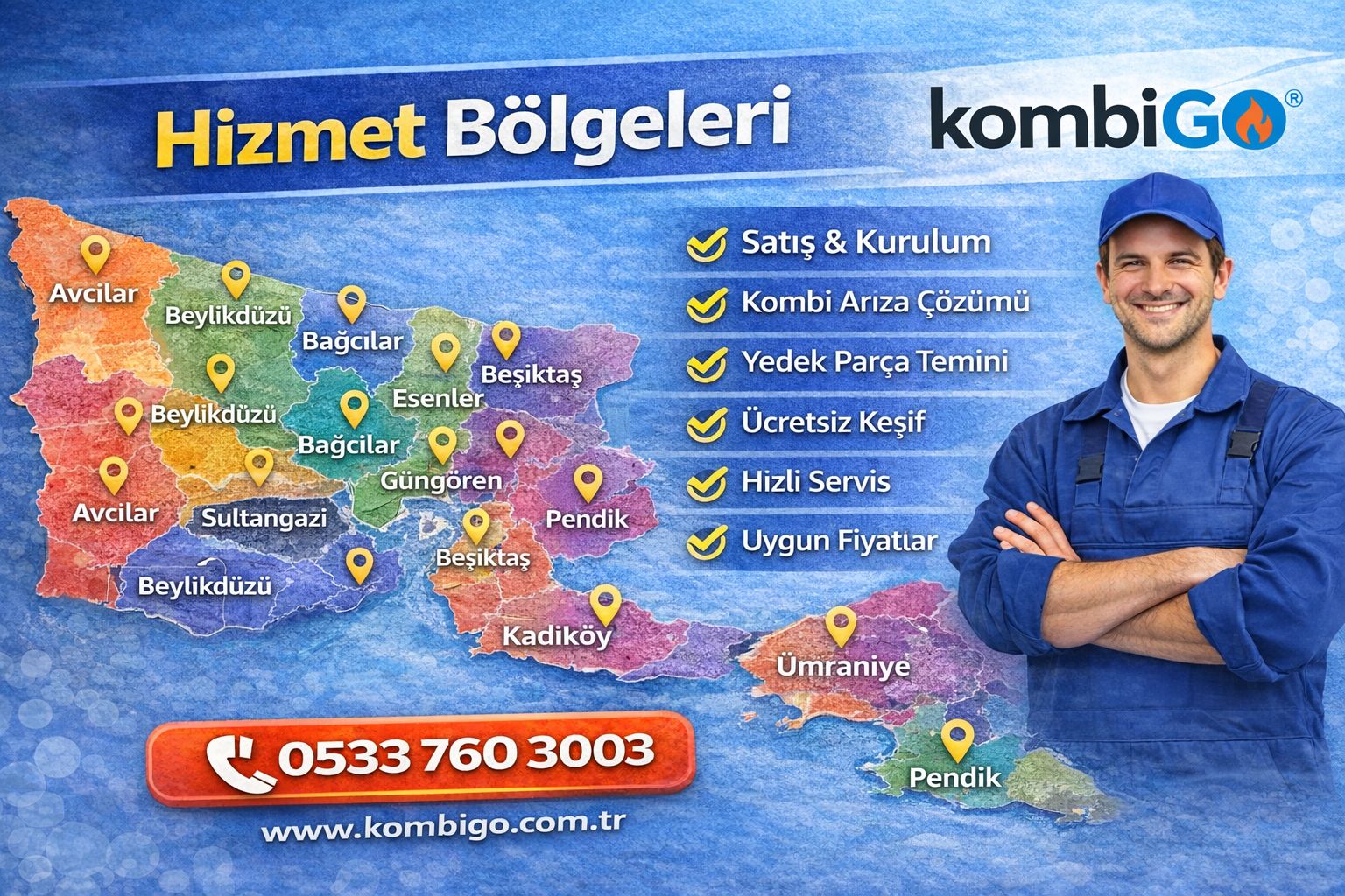 HİZMET BÖLGELERİ