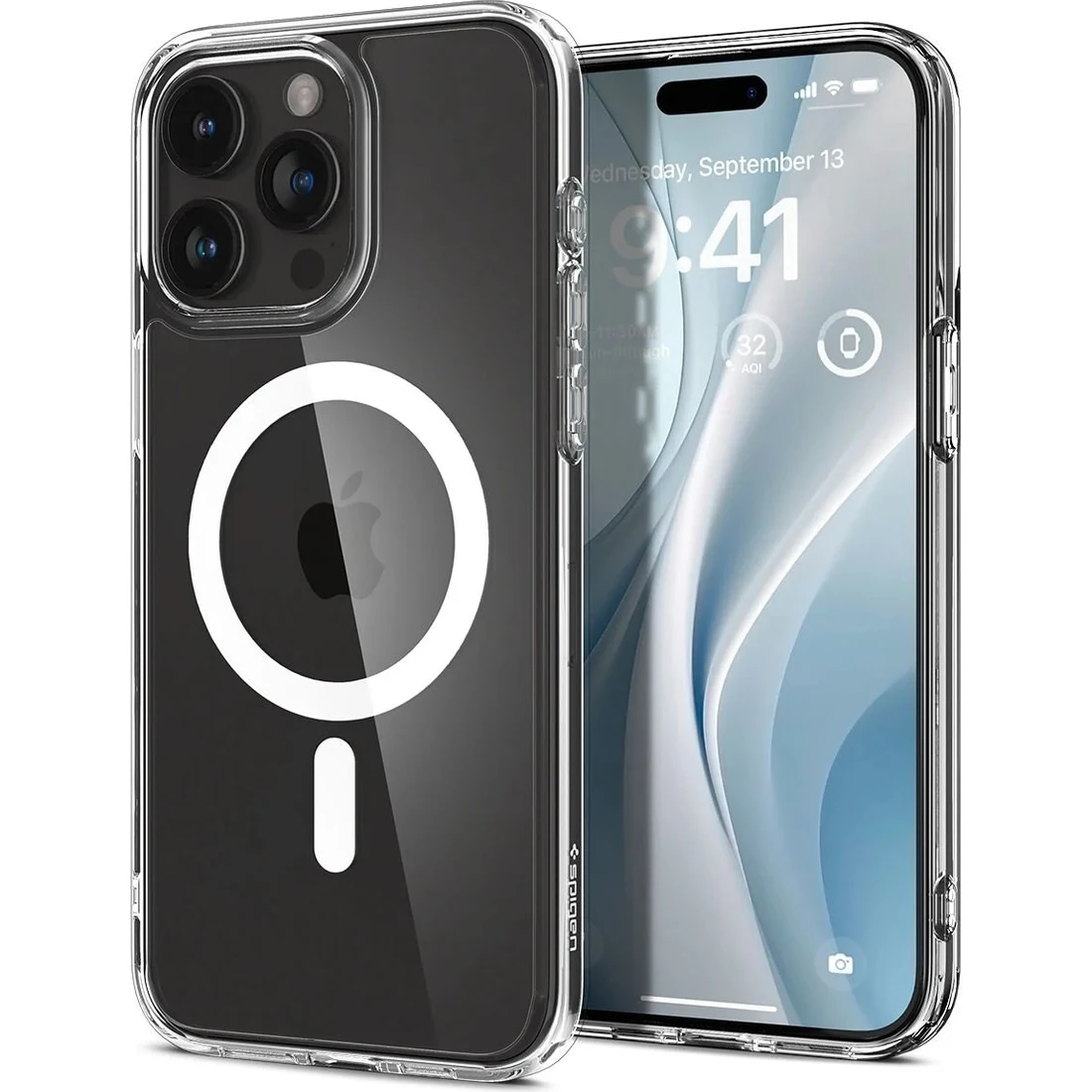 Spigen Apple iPhone 15 Pro Kılıf Ultra Hybrid Magfit (Magsafe Uyumlu) White – ACS06715