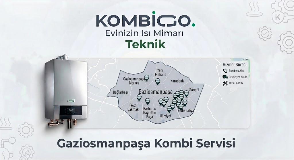 Gaziosmanpaşa Kombi Servisi